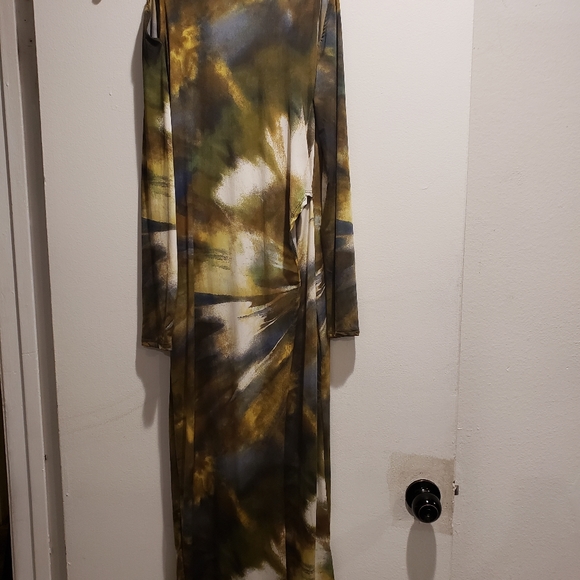 Fashion nova tie dye maxi/midi dress xl - Picture 3 of 7